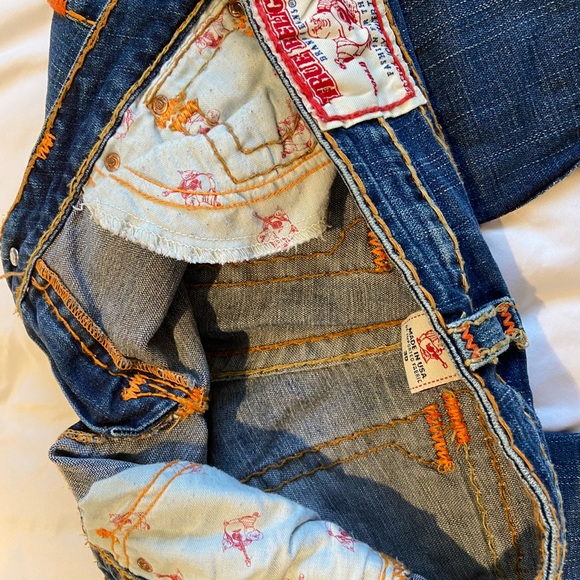 Dark blue true religion denim jeans - Picture 5 of 5